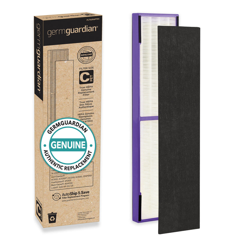 GermGuardian FLT5250PT True HEPA GENUINE Replacement Pet Pure Filter C