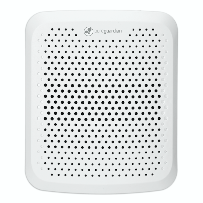 PureGuardian AP201W Odor Eliminating Pluggable Air Purifier with Nightlight, 7 inch Puggable